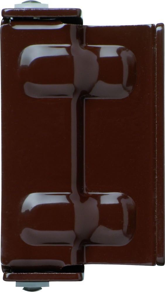 ABUS Additional Window Lock SW2 - Window Lock For Mounting Without Drilling The Window Frame - Security Level 3 - 32335 - Brown