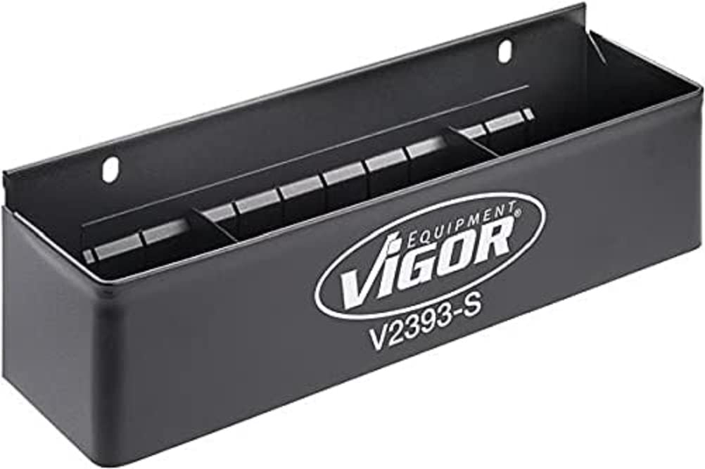 ViGOR V2393 Porte-boîtes, Convient Aux Servantes D'atelier Series M, L, XL, XD (sauf V4481-X), Pour 5 Boîtes, 430 X 90 Mm'.