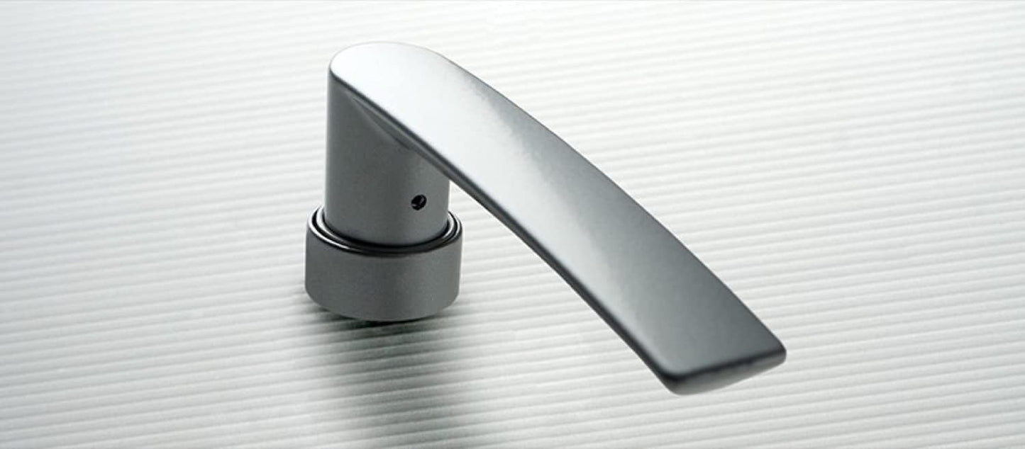 FAPIM GAU05A03 Béquille Iris-pour Poignée De Fenêtre Avec Mécanisme 0520-Entraxe 21,5 Mm-0500A Gris G5 9006