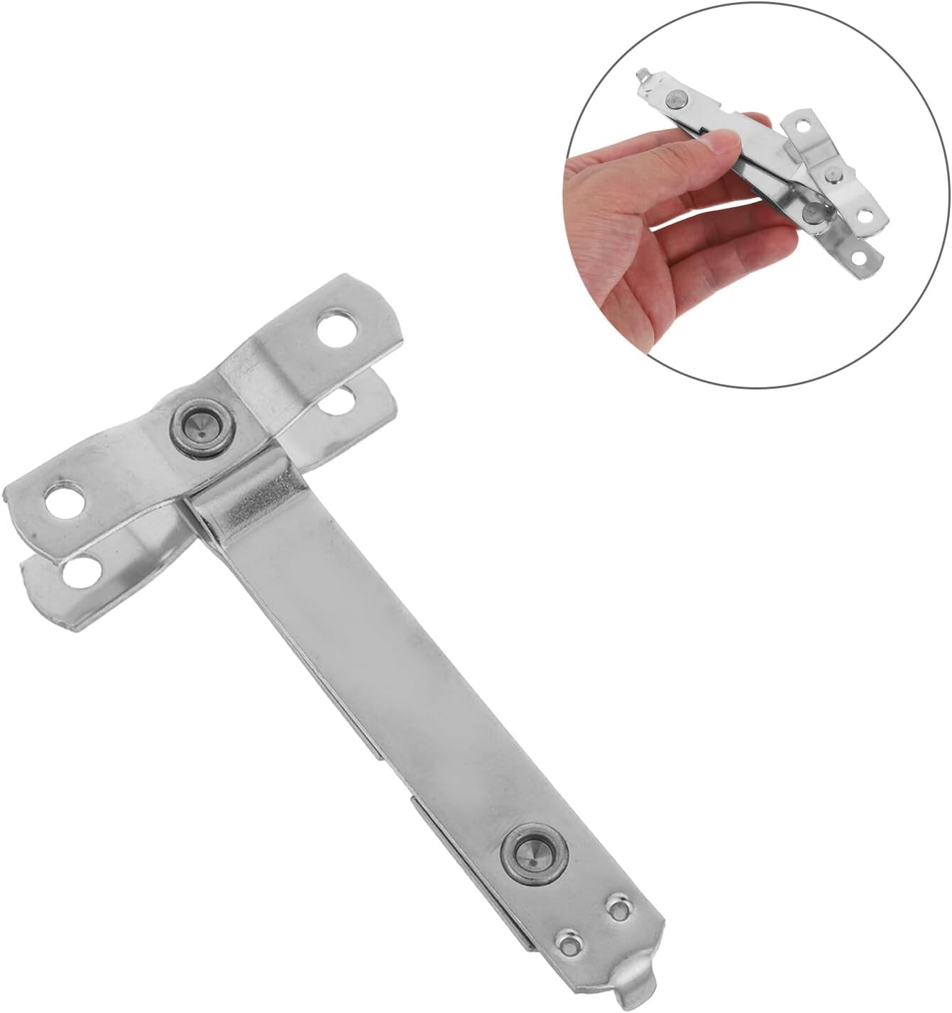 Angoily Lot De 4 Limiteurs D'ouverture De Fenêtre Coulissante En Acier Inoxydable Argenté, Dispositif De Sécurité Anti-secousse Pour Maison Et Bureau, Protection Garçon Et Filles