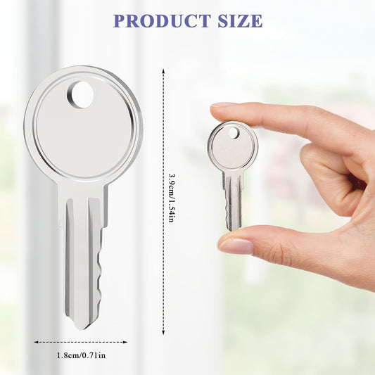 6 X Universal Replacement Window Keys Compatible With Yale And Securistyle