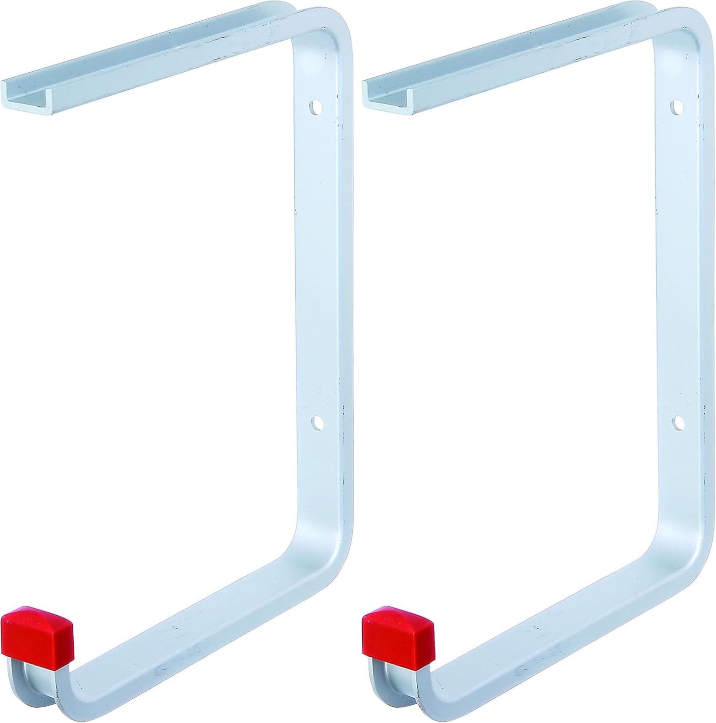 Alberts 805579 Crochet De Plafond | Au Choix Dans Différents Modèles | Coudé | Aluminium | Profondeur Du Crochet 175 Mm | Hauteur Totale 220 Mm
