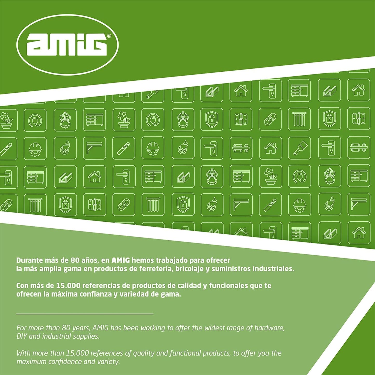 Amig - Moustiquaire Enroulable Pour Fenêtres | Aluminium Blanc Et Maille En Fibre De Verre Grise | Installation Facile | Protection Contre Les Insectes | 140 X 140 Cm | Durable Et Respirant