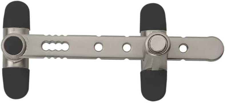  AIRLOCK With Push Button Nickel - Window Restrictor - SOCONA Ref. L4