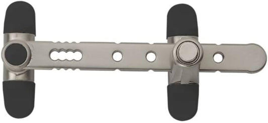  AIRLOCK With Push Button Nickel - Window Restrictor - SOCONA Ref. L4