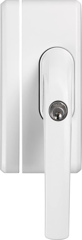  ABUS FO400N AL0145 Additional Window Lock Push Cylinder Identical Locking Window Lock Security Level 10 37188 Brown