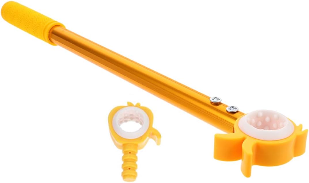  Jojofuny Set De Tiges Ouverture De Fenêtre Dorées Outil Assistance Pour Stores Et Rideaux Facile à Pousser Et Tirer Adapté Aux Chambres Cuisines Et Écoles