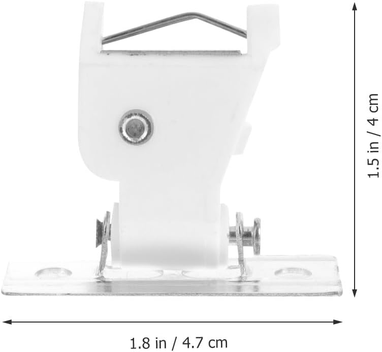  Artibetter Lot De 4 Verrous Pratiques Pour Cordon De Rideaux Romains En Fer Et Plastique, Verrouillage Délicat Pour Stores Bambou, Pour Fenêtres Et Placards