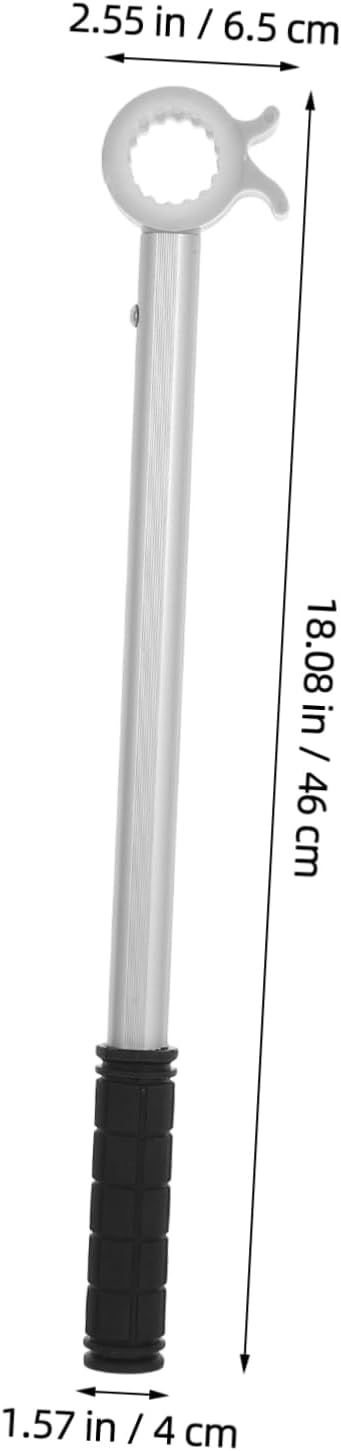  Angoily Tige D'ouverture Barre D'assistance Pour Fenêtre Haute En Alliage D'aluminium Légère Et Ventilée Pour Store Enrouleur Adaptée Salon Et Extérieur