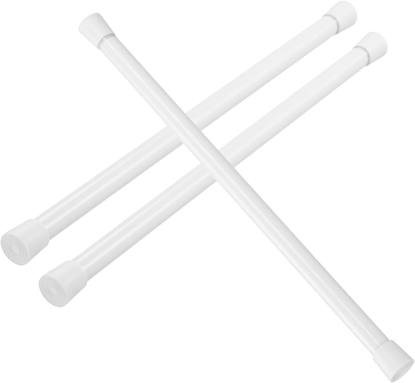  Angoily 3pièces Lot De Tringles à Rideaux Télescopiques Barres De Tension Réglables Pour Fenêtres Et Portes Sans Perçage
