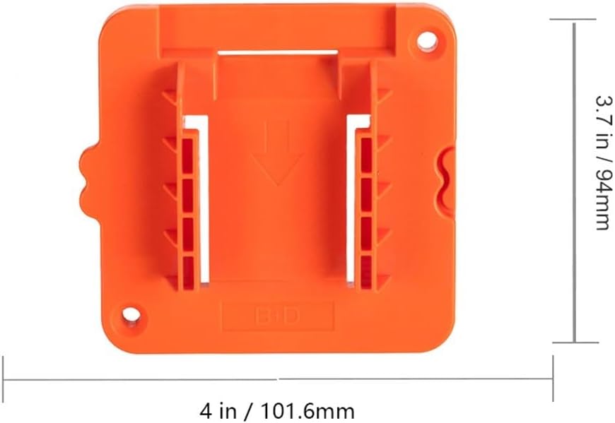  Support De Batterie 20 V Pour Batteries LBXR20 LB20, Support De Rangement Mural Pour Outils électriques, Gain De Place, Atelier, Station De Garage, Jaune (8 Pièces)