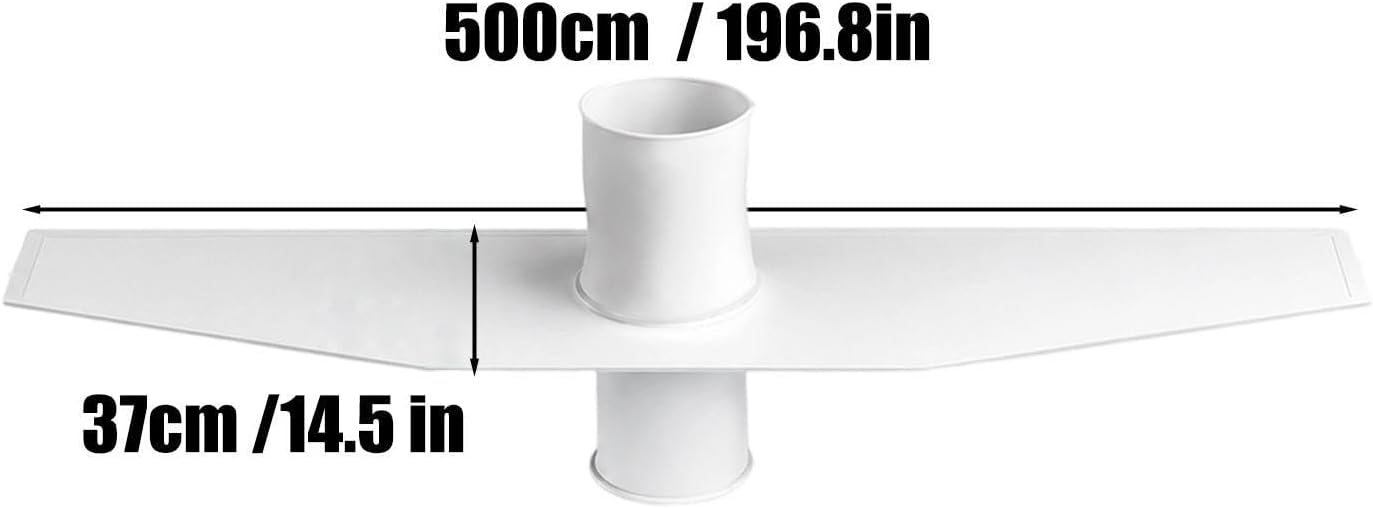 GENERIC Panneau à Fermeture éclair étanche, Fenêtre AC Portable, Kit D'aération Pour Intérieur, Maison, Cuisine, Garage, Sous-sol, Lieu De Travail, 208 X 94 Cm, Accessoire Robuste Et Pratique Pour Le