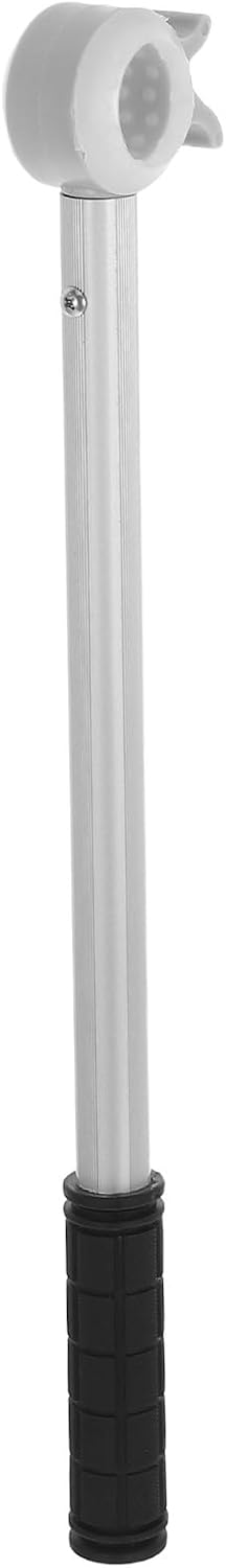  VICASKY Perche D'ouverture De Fenêtre Haute 0,4 M En Alliage D'aluminium Légère Et Robuste, Outil De Poussée-Traction Pour Stores Et Fenêtres De Toit, Usage Intérieur Et Extérieur,