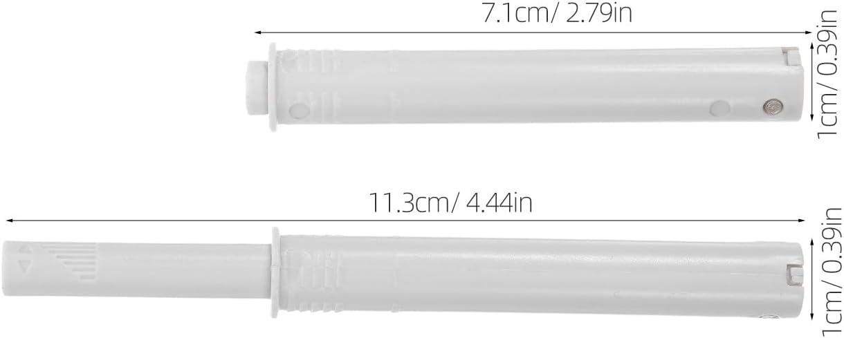  Artibetter Loquet Magnétique Pour Armoire Blanc 10pcs En Plastique Verrouillage Magnétique Et Stabilité Renforcée Cuisine Et Tiroirs