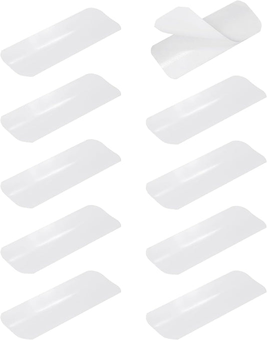  Sourcing Map Lot De 10 Mini Languettes De Réparation Horizontales Pour Stores De Fenêtre - 2,5 X 7,6 Cm (l X L) - Lattes De Rechange Pour Réparation De Lattes Endommagées - Blanc