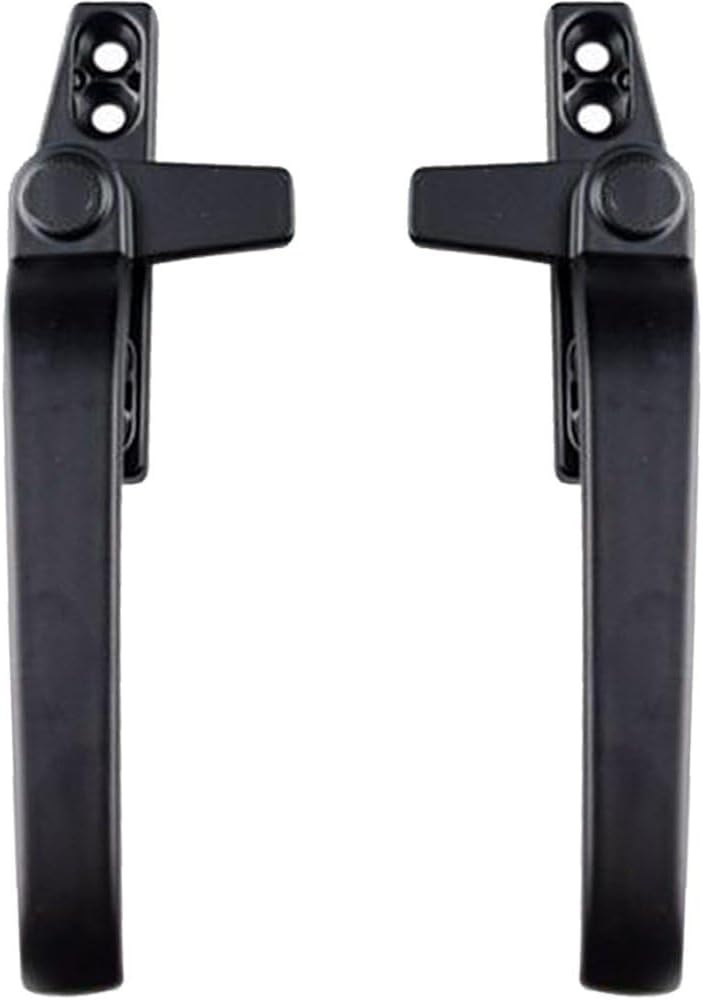  Aluminum Alloy Casement Window Handle, Replacement Window Handle Left/Right,Window Lock Handle, Window Hardware Kit