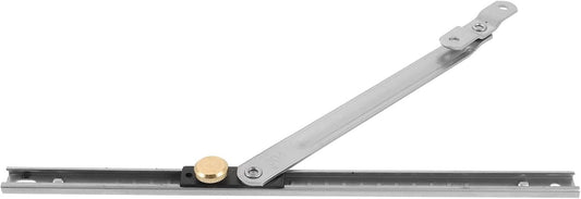  Artibetter Barre De Verrouillage En Acier Inoxydable Argenté Pour Fenêtre Coulissante, Limiteur D'ouverture Sécurisé Et Support Anti-chute Pour Plus De Sécurité