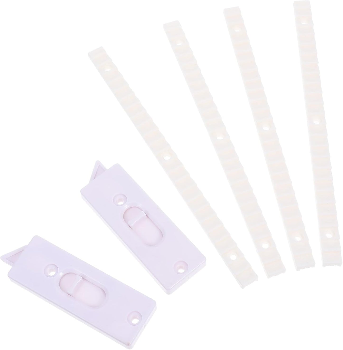  Ciieeo Lot De 2 Loquets à Bascule Blancs Pour Fenêtre Coulissante Verrous De Remplacement Ressort Accessoires Pour Réparation Et Verrouillage Fiable Des Fenêtres Pliantes Résidentielle