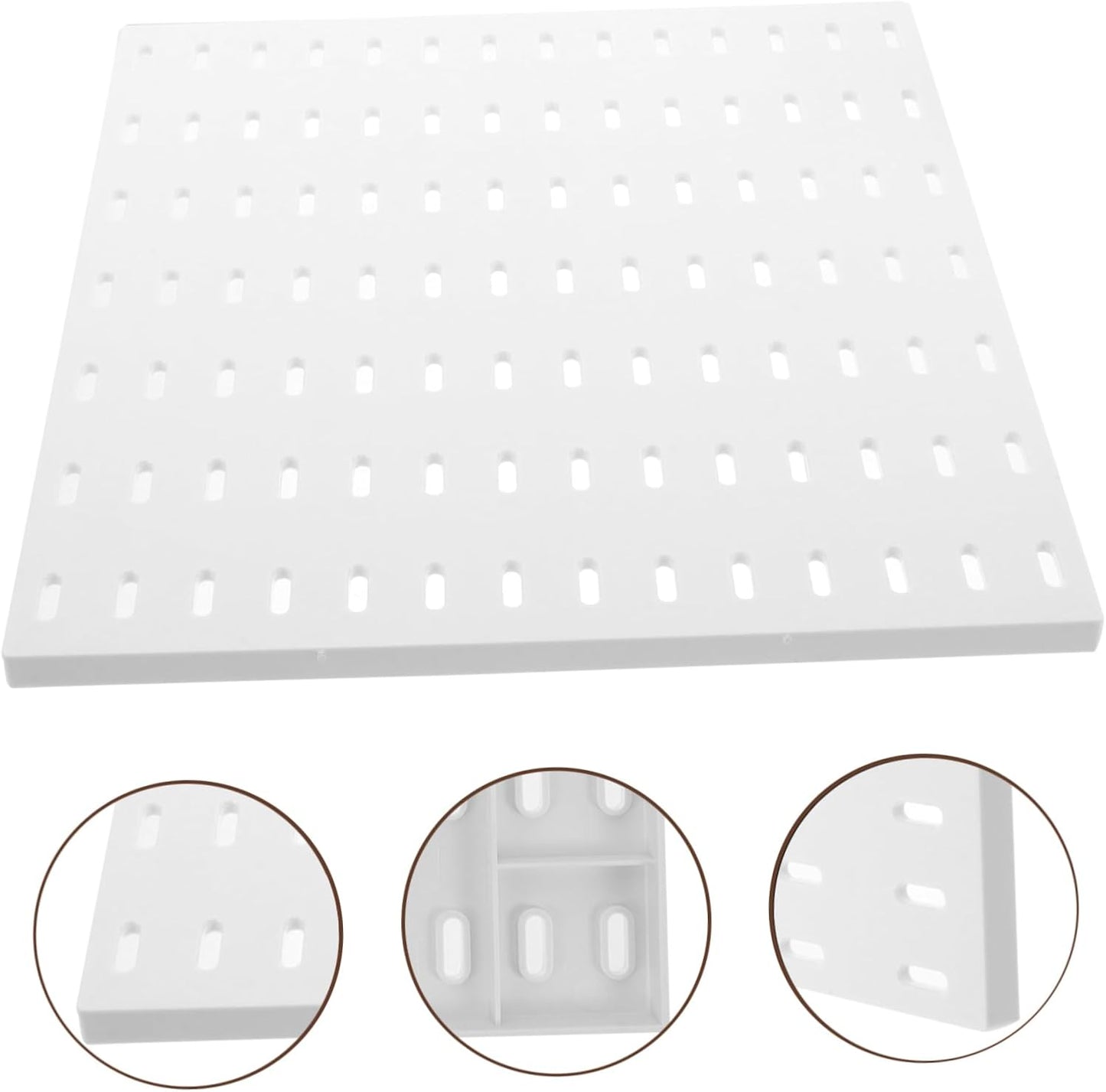  Ciieeo Panneau Perforé Mural Pour Garage Organisateur De Rangement Sans Perçage Conçu Plastique Robuste Pour Outils Divers