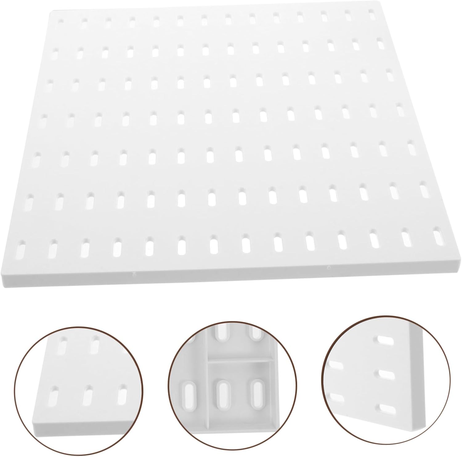  Ciieeo Panneau Perforé Mural Pour Garage Organisateur De Rangement Sans Perçage Conçu Plastique Robuste Pour Outils Divers
