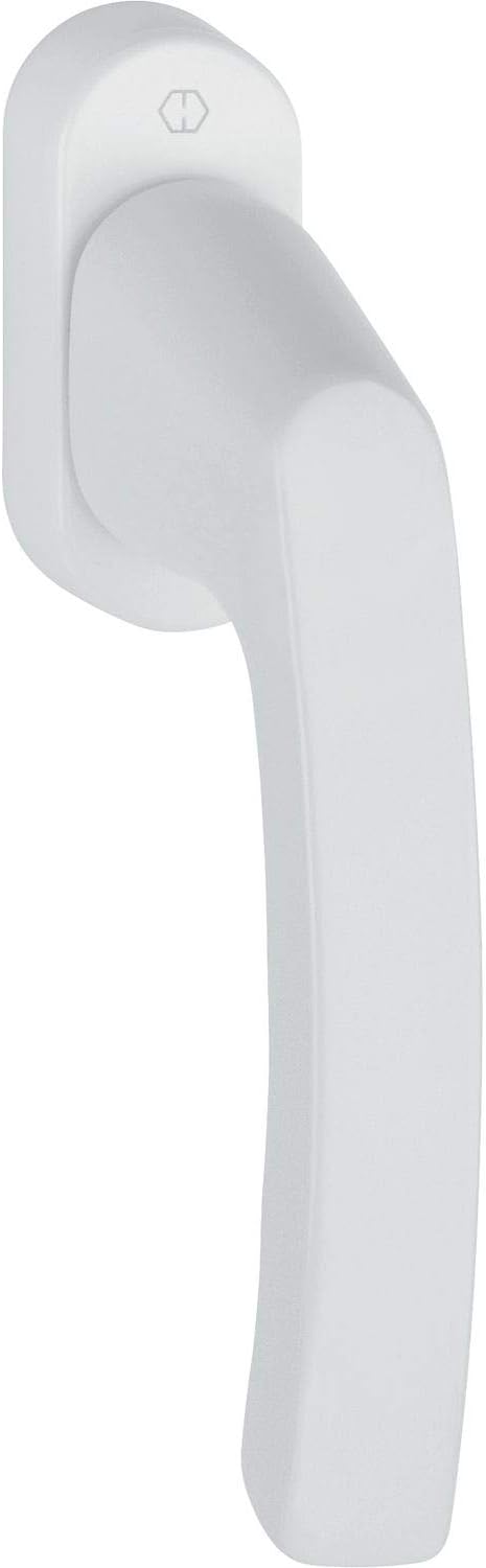  Hoppe 102202362 Poignée De Fenêtre Blanche Vissée Cachée 7 X 40 Cm