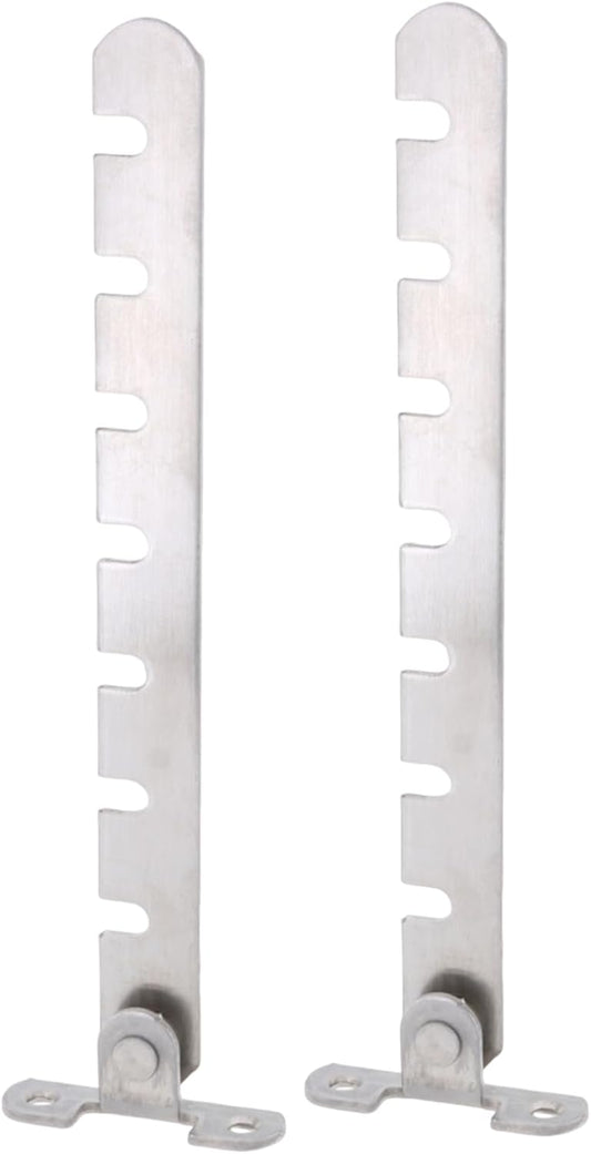  Lot De 2 Butées Réglables En Acier Inoxydable Pour Régler L'ouverture, Installation Facile Du Matériel De Fenêtre