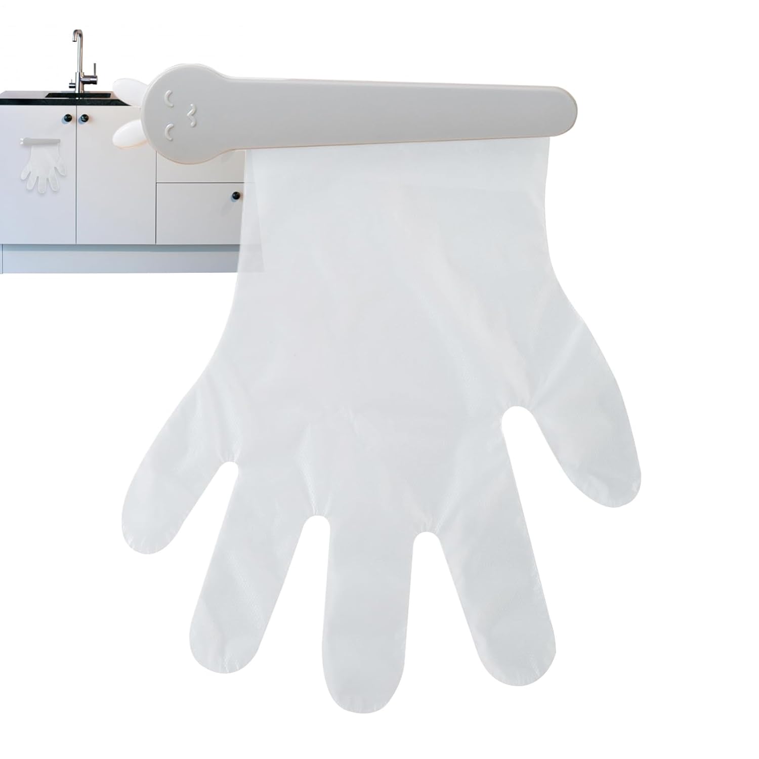  Porte-Gants Mural,Organisateur De Boîte à Gants | Clip Design Avec Adhésif Pour Cuisine, Placard, Garage, Bureau, Restaurant Ou Laboratoire