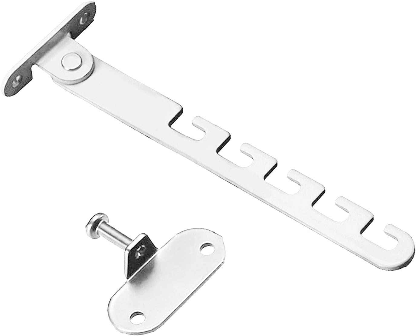  Serrure De Fenêtre En Acier Au Carbone, Limiteur Réglable, Butée De Contrôle D'inclinaison Pour Portes Battantes, Quincaillerie Serrure En Acier Au Carbone