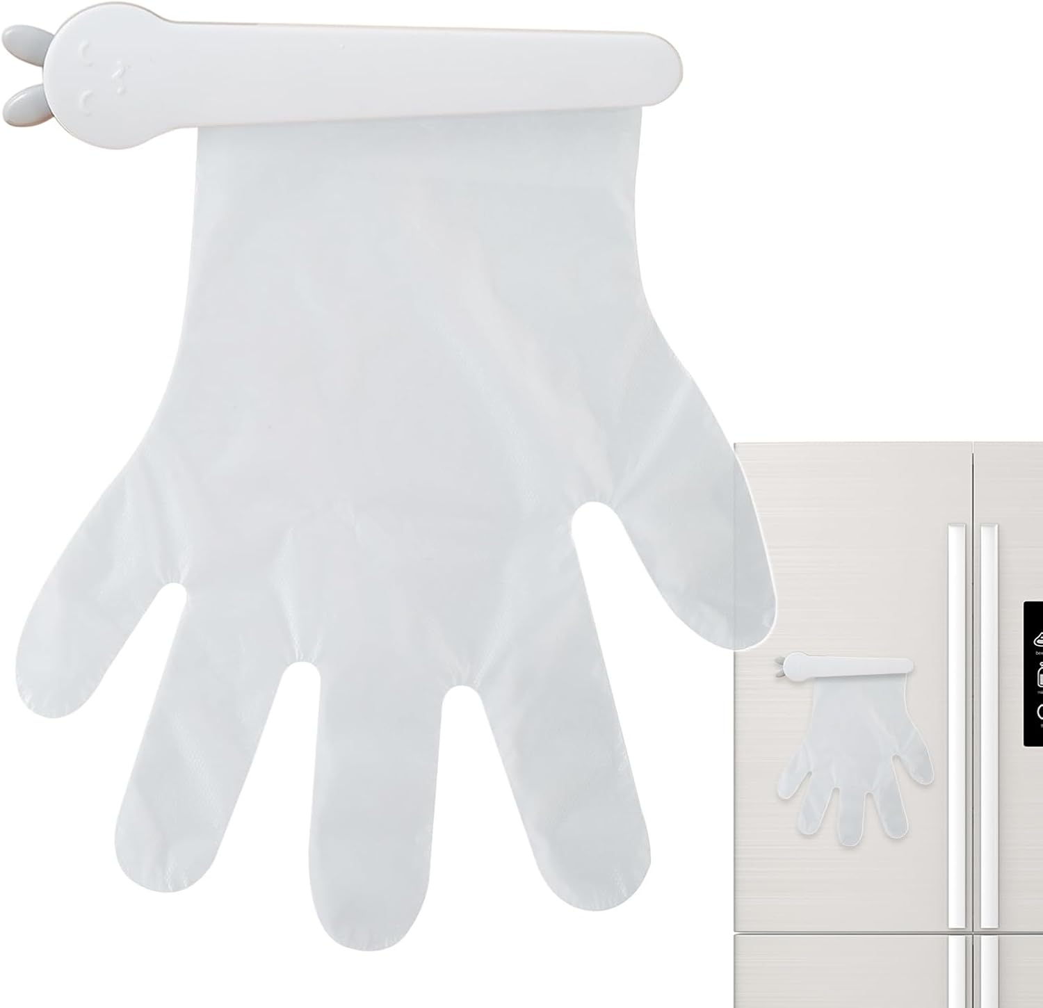  Support Mural Pour Gants - Organiseur De Boîte à Gants - Clip Adhésif Pour Maison, Placard, Garage, Restaurant, Laboratoire