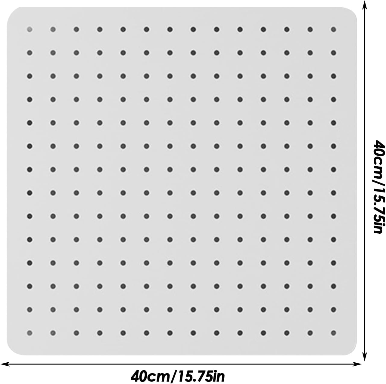  Générique Panneaux à Picots Pour Murs,Organisateur Mural Panneau Perforé Pour Bureau - Panneaux De Rangement Décoratifs Pour Fournitures De Bureau Et Chambre