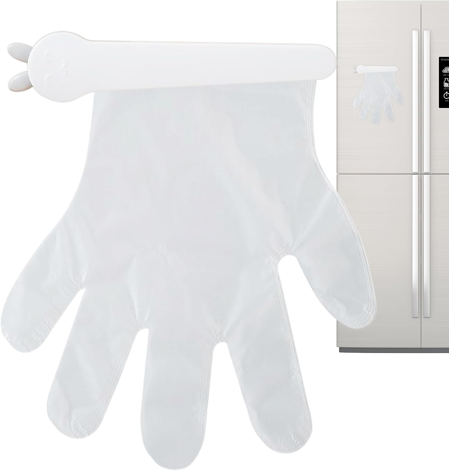  Générique Porte-Gants Mural - Organisateur De Gants Murale,Rangement Multifonction Pour Cuisine, Laboratoire, Santé, Restaurants Et Atelier Domestique