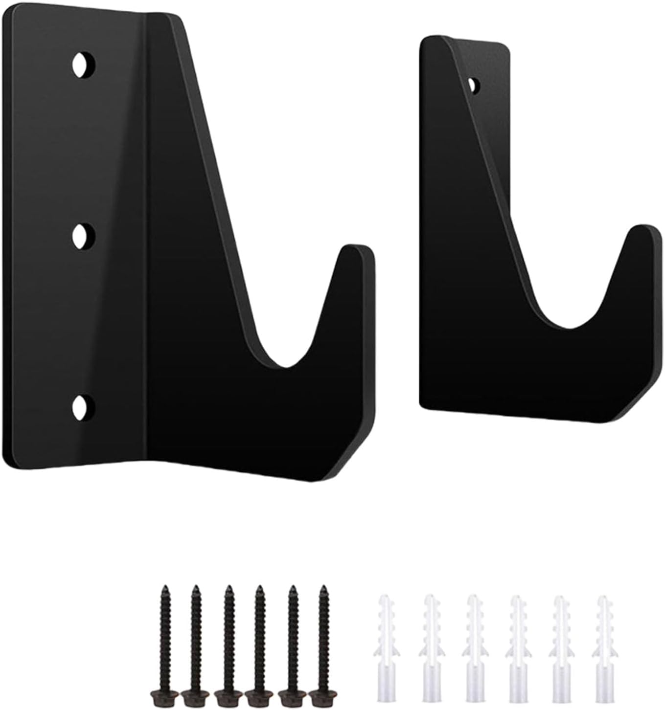  Lot De 2 Supports Muraux Pour Rangement D'outils De Garage, Supports De Rangement Hydrauliques Standard