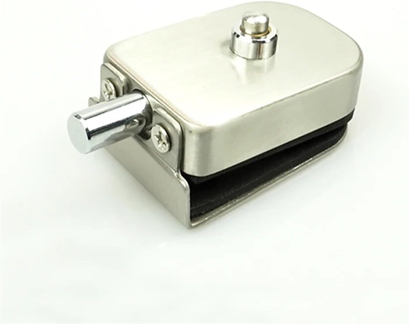 Verrou De Porte En Verre Inoxydable 304, Bouton-poussoir à Pouce, For Fenêtre, Salle De Bains, Salle De Douche, Quincaillerie De Construction De Bureaux MS556 1 Pièce (Color : C)