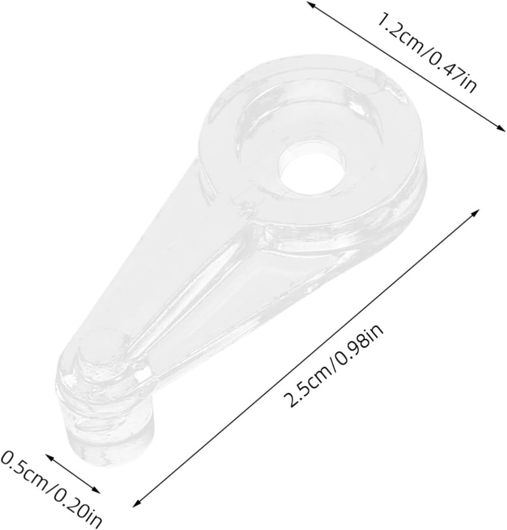  Angoily Pinces De Fixation Pour Tiroirs Clips De Fixation Pour Fenêtres 50 Pièces Pour Supports De Garde-robe En Verre Esthétiques Et Fonctionnels
