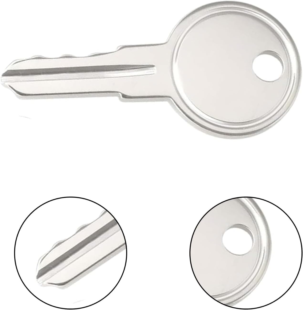  Universal UPVC Window Handle Keys Replacement For Yale Securistyle Virage Window Locks, Compatible With UPVC Window Handles And Most Keys