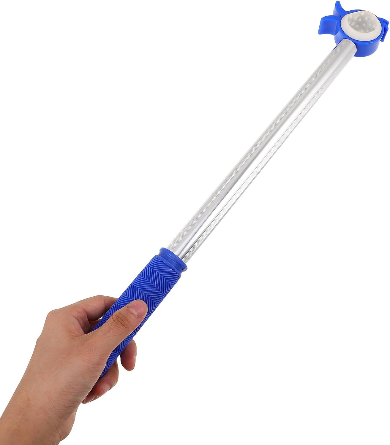  VICASKY Lot De 2 Tiges D’ouverture De Fenêtre En Aluminium Anodisé Épaissi Argenté, Poteaux Télescopiques Pour Fenêtres à Auvent, Utilisation Intérieure Et Extérieure, Accessoire Pratique