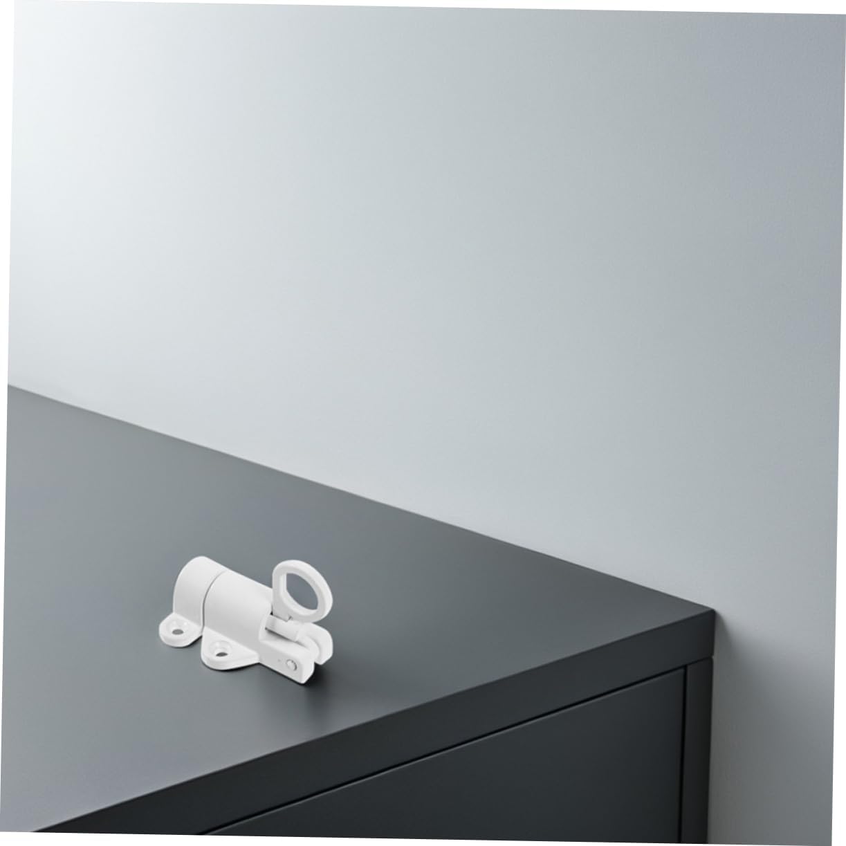  Jojofuny 2pièces Verrou De Porte à Ressort Automatique Aluminium Système De Sécurisation Pratique Pour Fenêtres Et Installation Facile Pour Maison Bureau