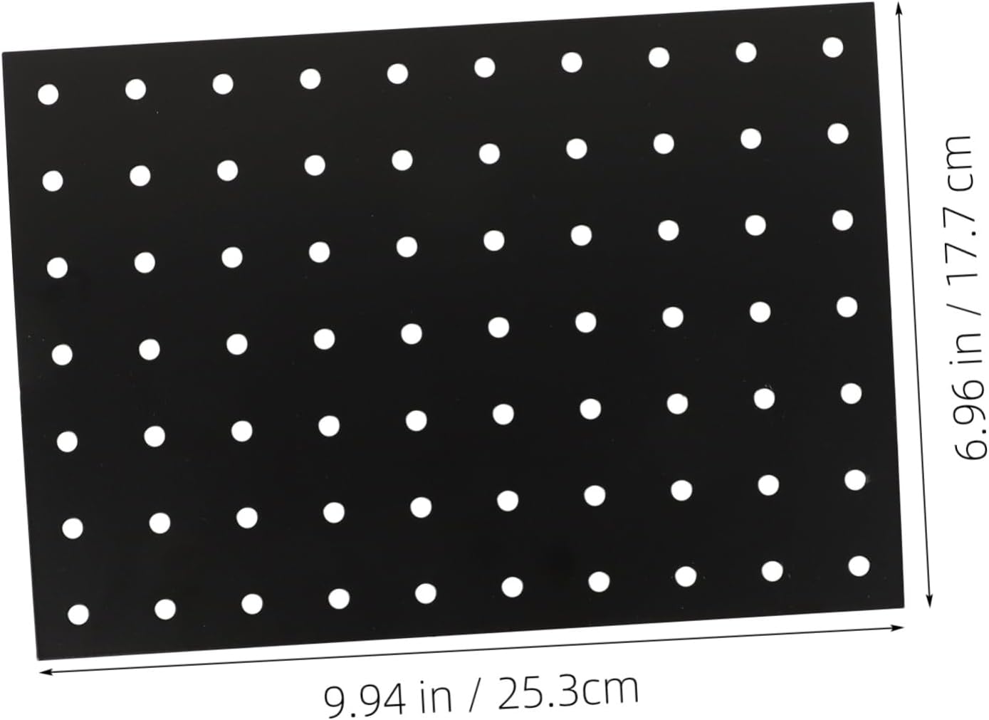  Ciieeo Metal Pegboard Pegboard Wall Pegboard Garage Hooks Small Pegboard Wall Mounted Tool Organizer Black