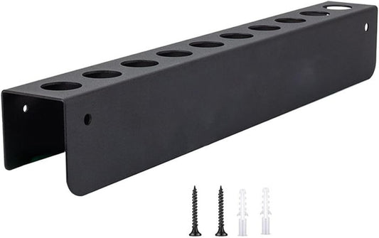  Organisateur De Brosses De Détail De Voitures - Rack à Outils Muraux De 1,97 Pouce Pour Les Fournitures D'entretien Automobile, Espaces De Travail Extérieurs Intérieurs, Camion De Camion De Jardin De