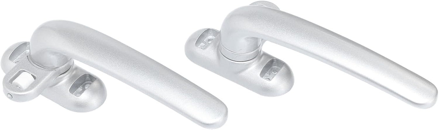  Jojofuny 2pièces Poignées De Fenêtre Alliage Aluminium Lot De Accessoires De Fenêtre Convient Pour Maison Bureau Et Hôtel