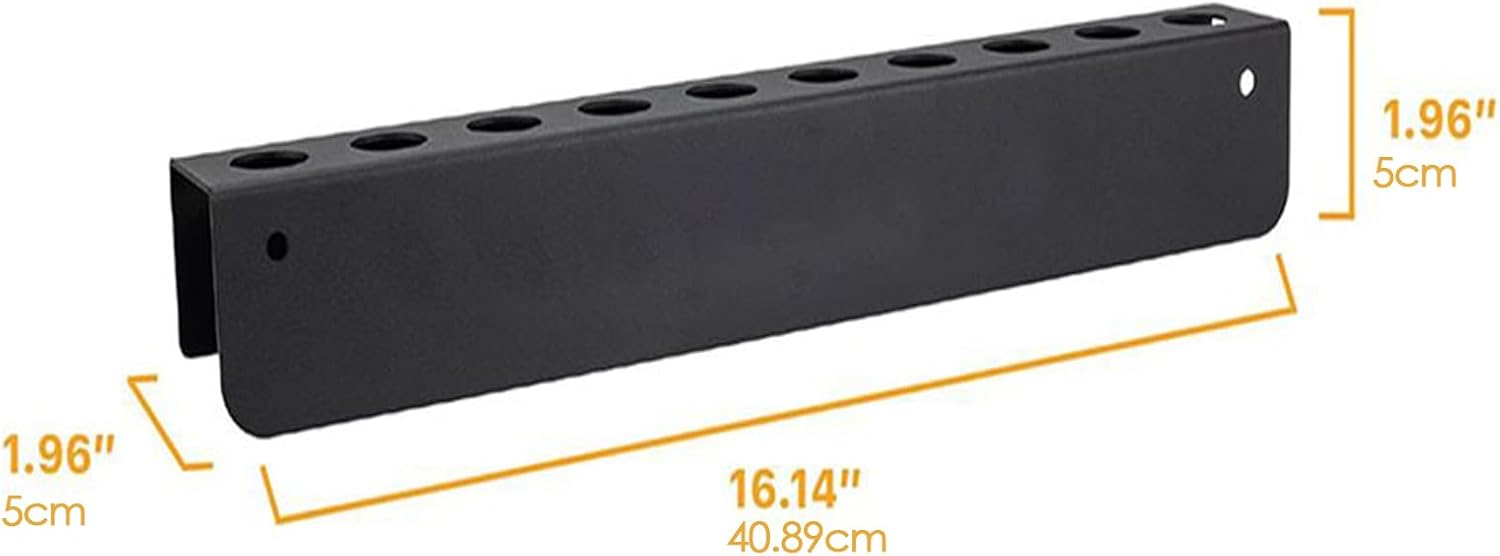  Générique Organisateur De Brosses Pour Nettoyer Voitures | Support Mural Pour Brosses De Détail - Fournitures D'Entretien Pour Espaces Intérieurs Extérieurs Véhicules Remises