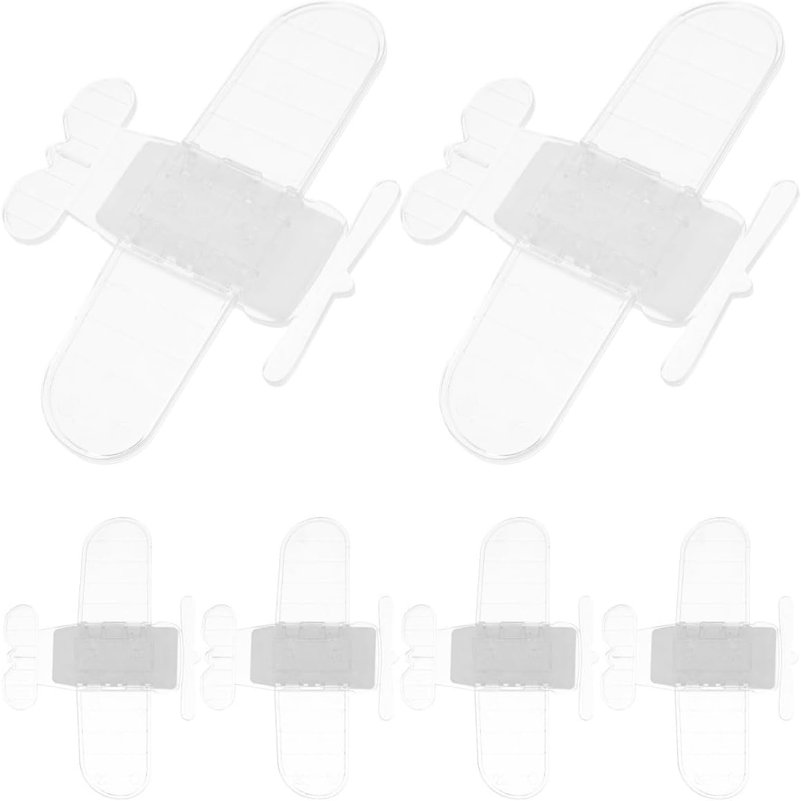  Artibetter Verrous De Sécurité Protège Chutes Accidentelles Garçon Et Filles Lot De 6 Et Pvc D'avion, Limiteur De Verrouillage Pour Fenêtres Coulissantes Pour Maison Et École