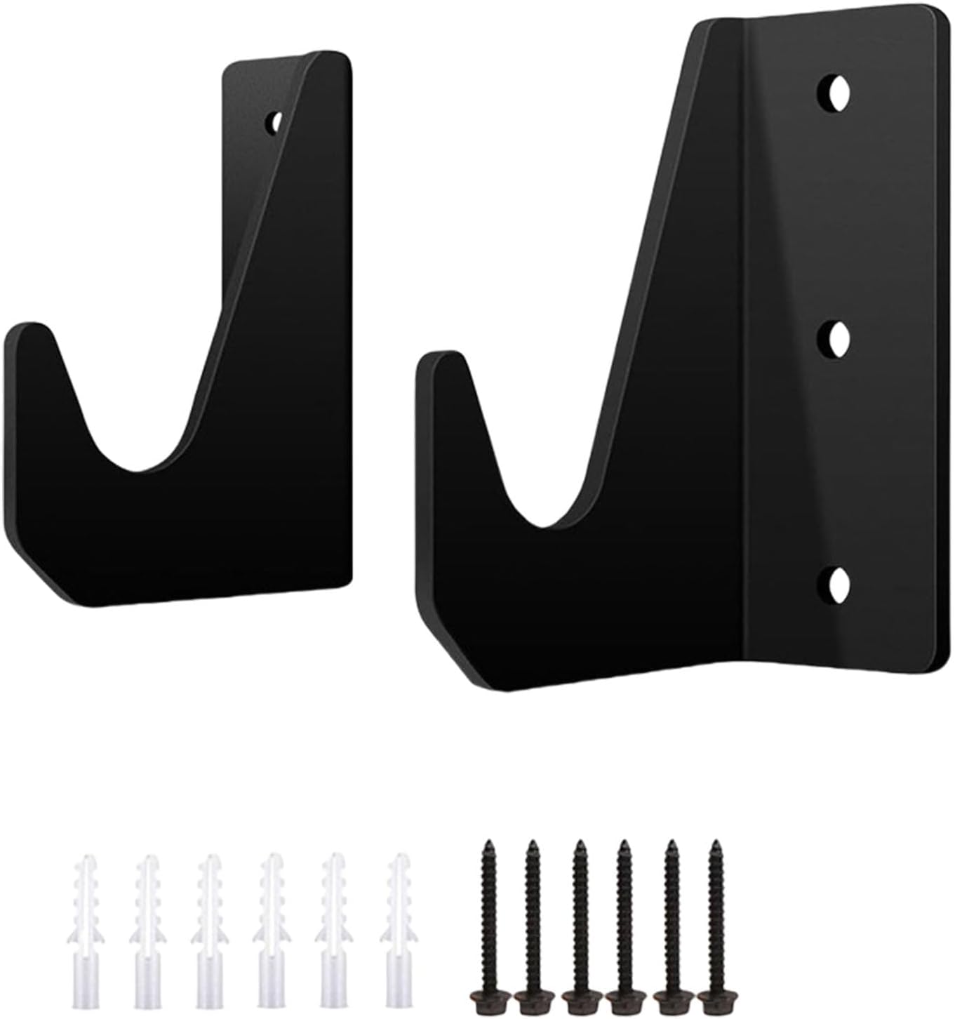  Lot De 2 Supports Muraux Pour Outils De Garage Avec Supports Hydrauliques Hydrauliques Standard
