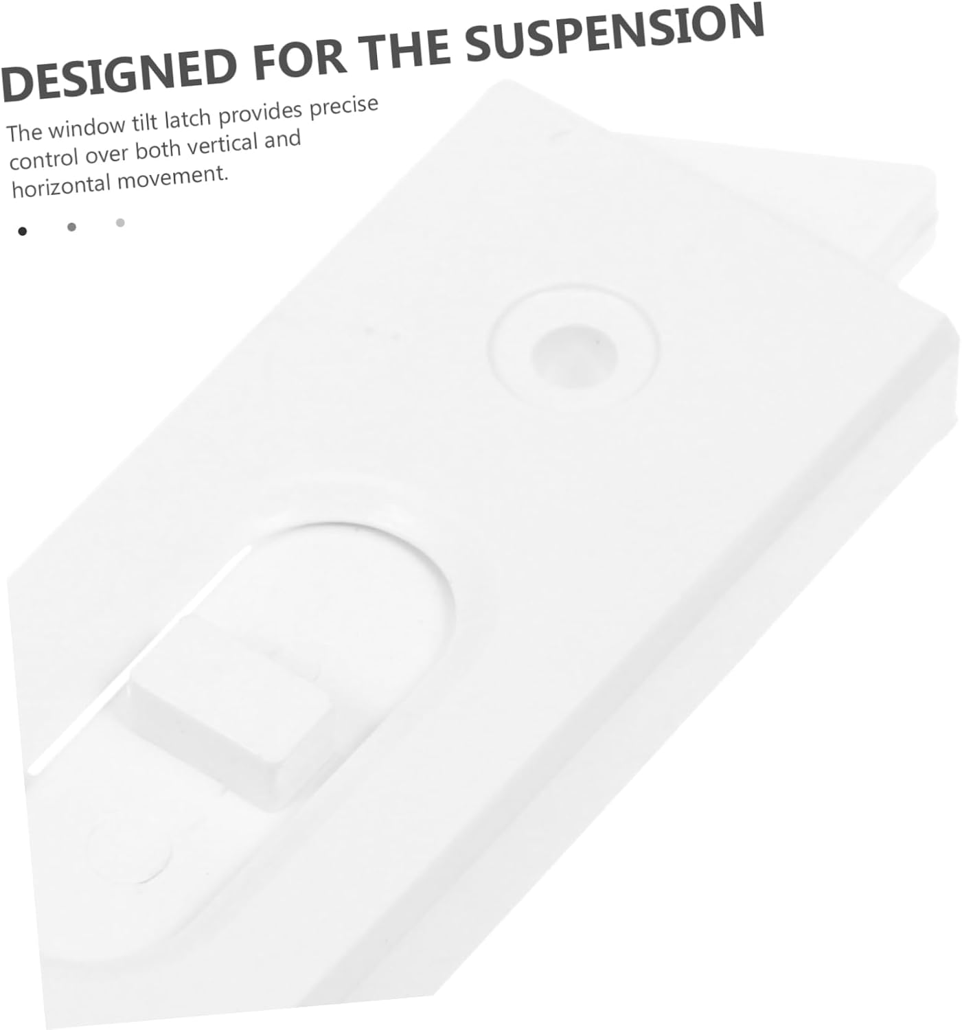  Artibetter 1paire Serrures De Fenêtre Plastique Remplacement De Latch De Fenêtre à Basculement Accessoires Sécurisés Et Faciles à Installer