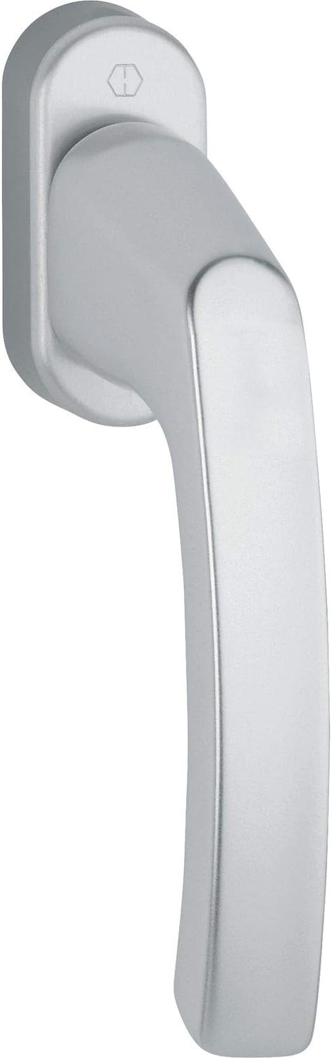  Hoppe 10774659 LIÈGE Poignée De Fenêtre à Visser Plaqué Argent Anodisé 7 X 40 Cm