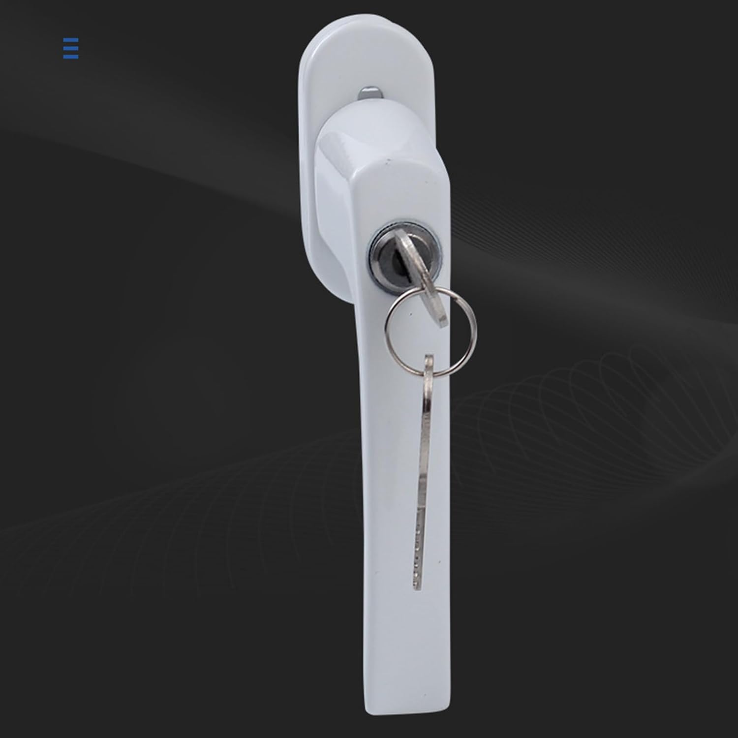  Poignée De Fenêtre Verrouillable Améliorée En Aluminium, Poignée De Porte De Balcon, Serrure Enfant Avec Clé Et Vis, Serrure De Fenêtre
