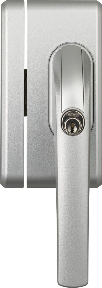  ABUS FO400N AL0145 Additional Window Lock Push Cylinder Identical Locking Window Lock Security Level 10 37188 Brown