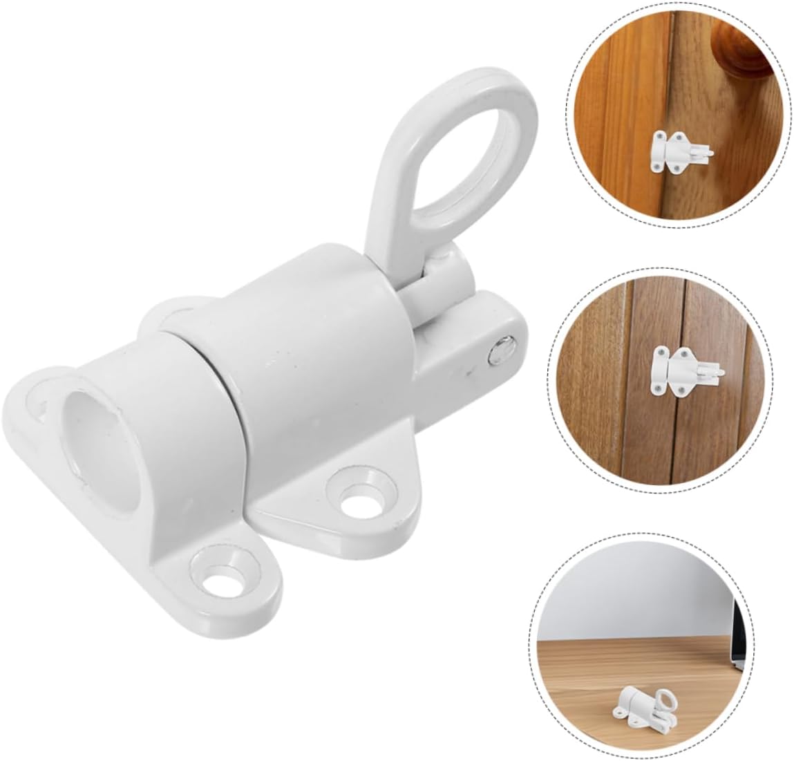  Angoily 2pièces Loquet Coulissant à Ressort Aluminium Pour Porte Intérieure Et Fenêtre Avion Lot De Pênes De Porte Pour Installation Simple