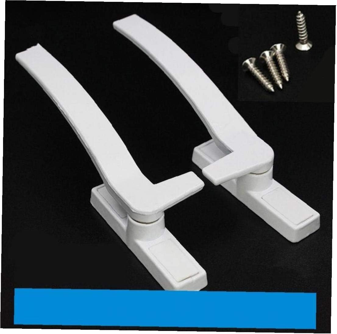  Window Replacement White Handles Left And Right Window Hardware Zinc Alloy Door Handle
