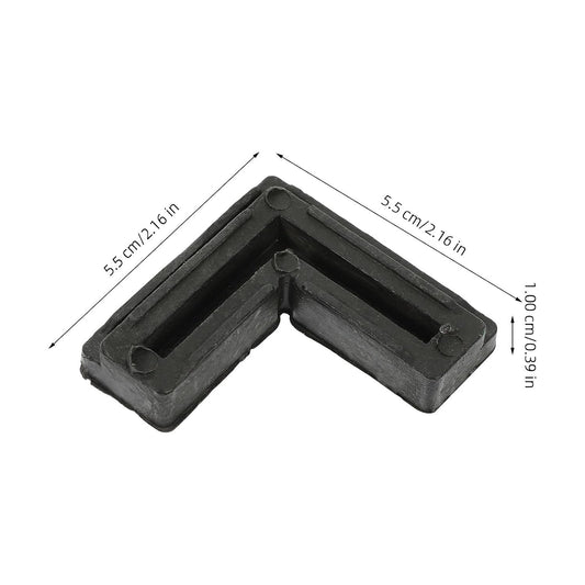  Gatuida Coins De Cadre D'écran En Plastique 10 Pièces, Support D'angle Fixe 90° Pour Moustiquaires Et Portes, Équerres Robustes Et Pratiques Pour Installation Facile En Quincaillerie
